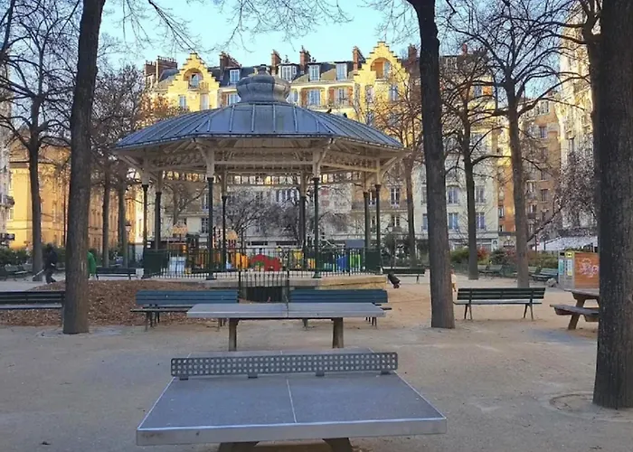 Daire Secret Oasis In Bastille - Luxury & Serenity Paris